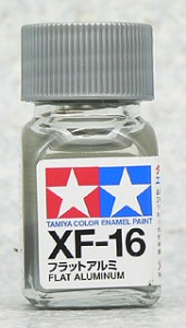 TAMIYA 琺瑯系油性漆 10ml 消光鋁色 XF-1